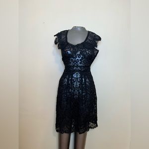 No tag beautiful lace boutique dress Xs size 0
